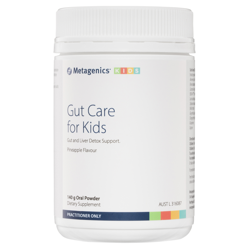 Metagenics Gut Care for Kids Oral Powder Pineapple 140 g