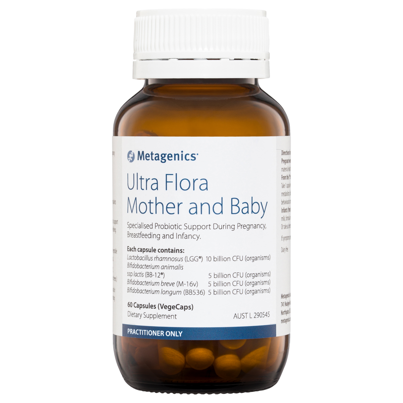 Metagenics Ultra Flora Mother and Baby 60 Capsules