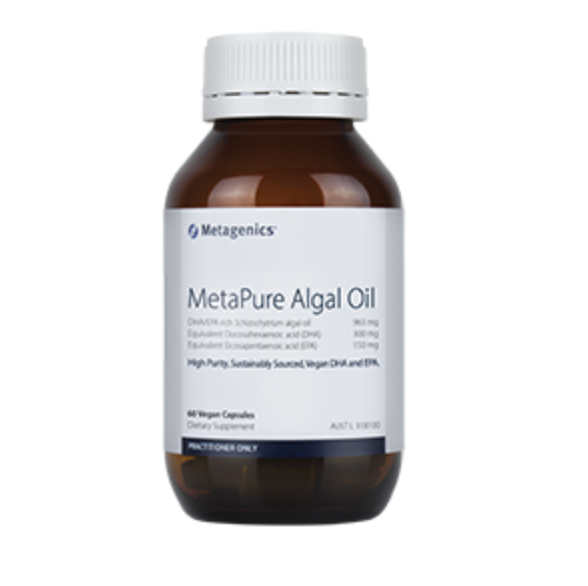 MetaPure Algal Oil 60 Capsules