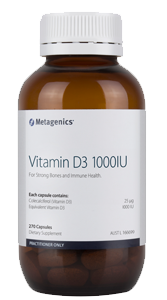 Vitamin D3 1000IU 270 capsules