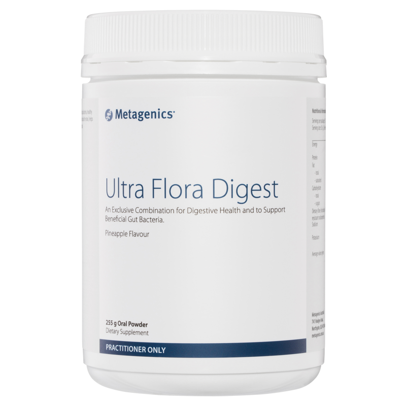 Metagenics Ultra Flora Digest Oral Powder Pineapple 255 g